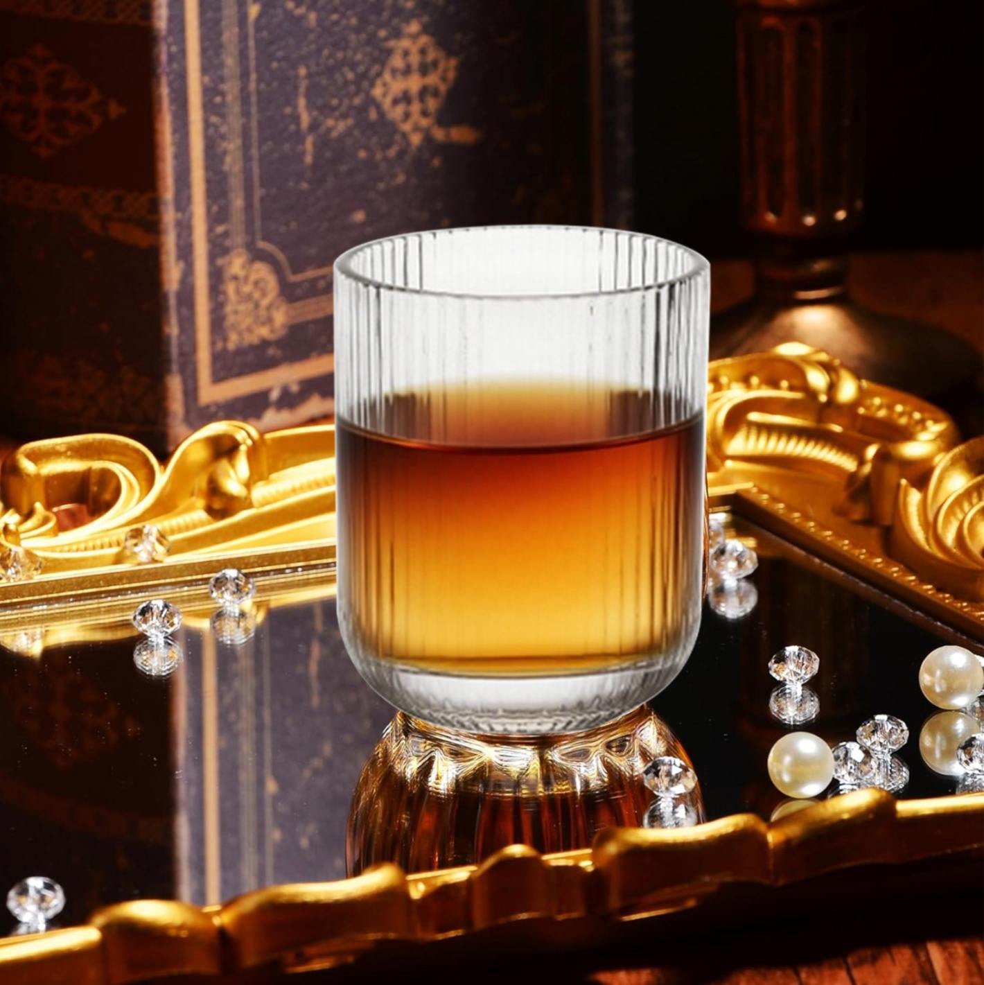 WHISKY GLASS LINING ROUND  250ML 6PCS DELI  22836 | KB294B
