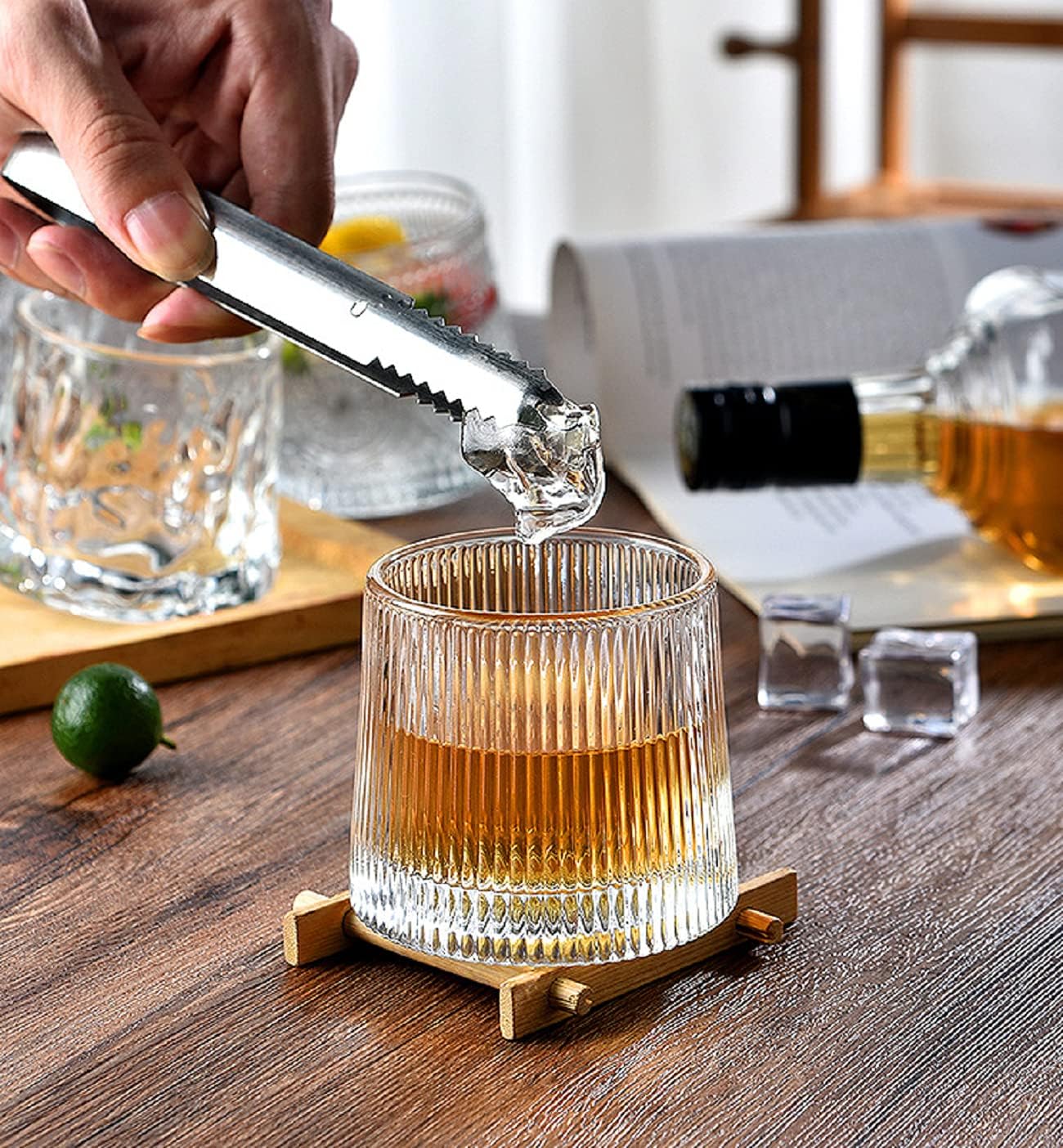DOT WHISKY GLASS 190ML 6PCS SET 22500 I TKB512B