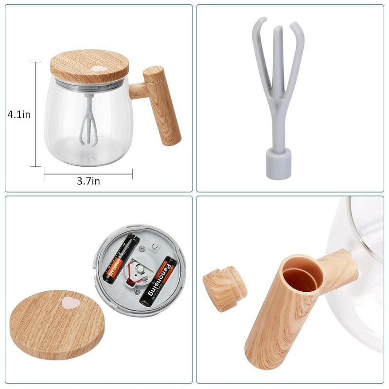 WOODEN HANDLE MUG SHAKER  22682