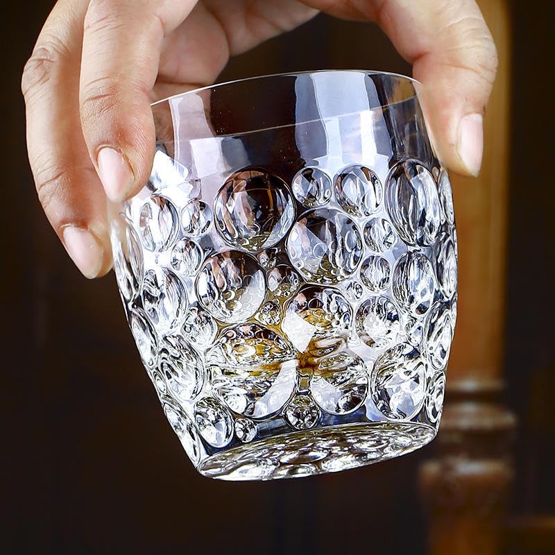 WHISKEY GLASS BUBBLE 340 ML 6 PCS SET  22780 | TK220