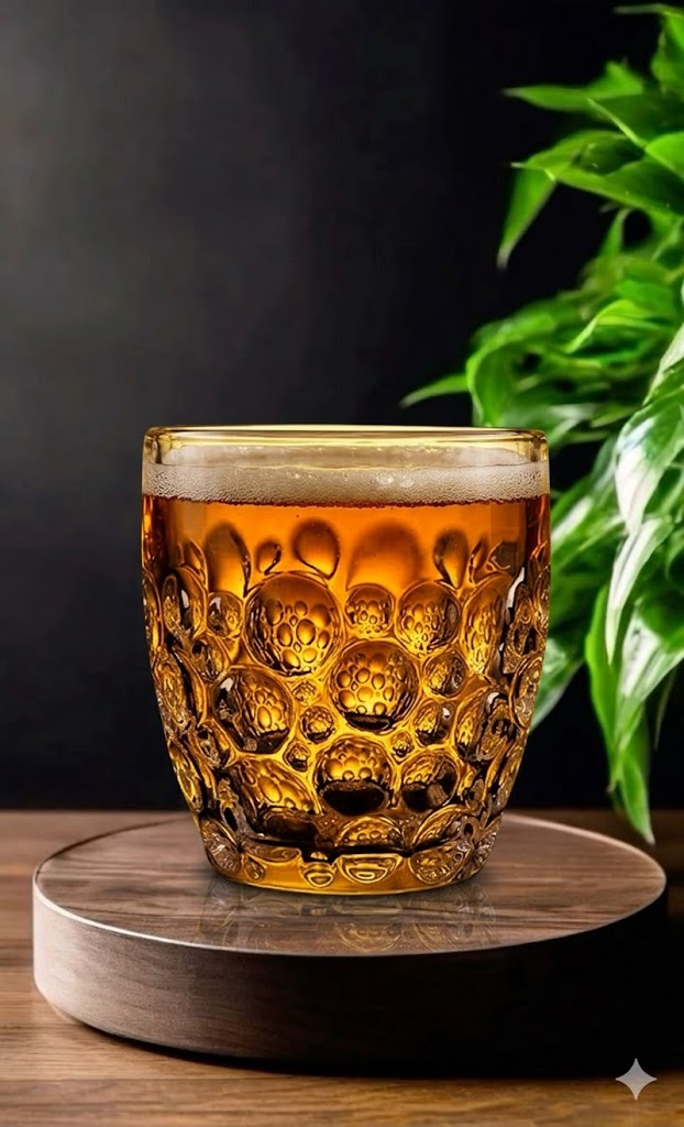 WHISKEY GLASS BUBBLE 340 ML 6 PCS SET  22780 | TK220