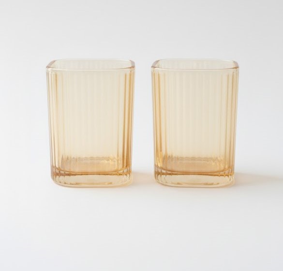 JUICE GLASS GOLDEN 200ML 6 PCS SET  23086 I TKB6002-BHA