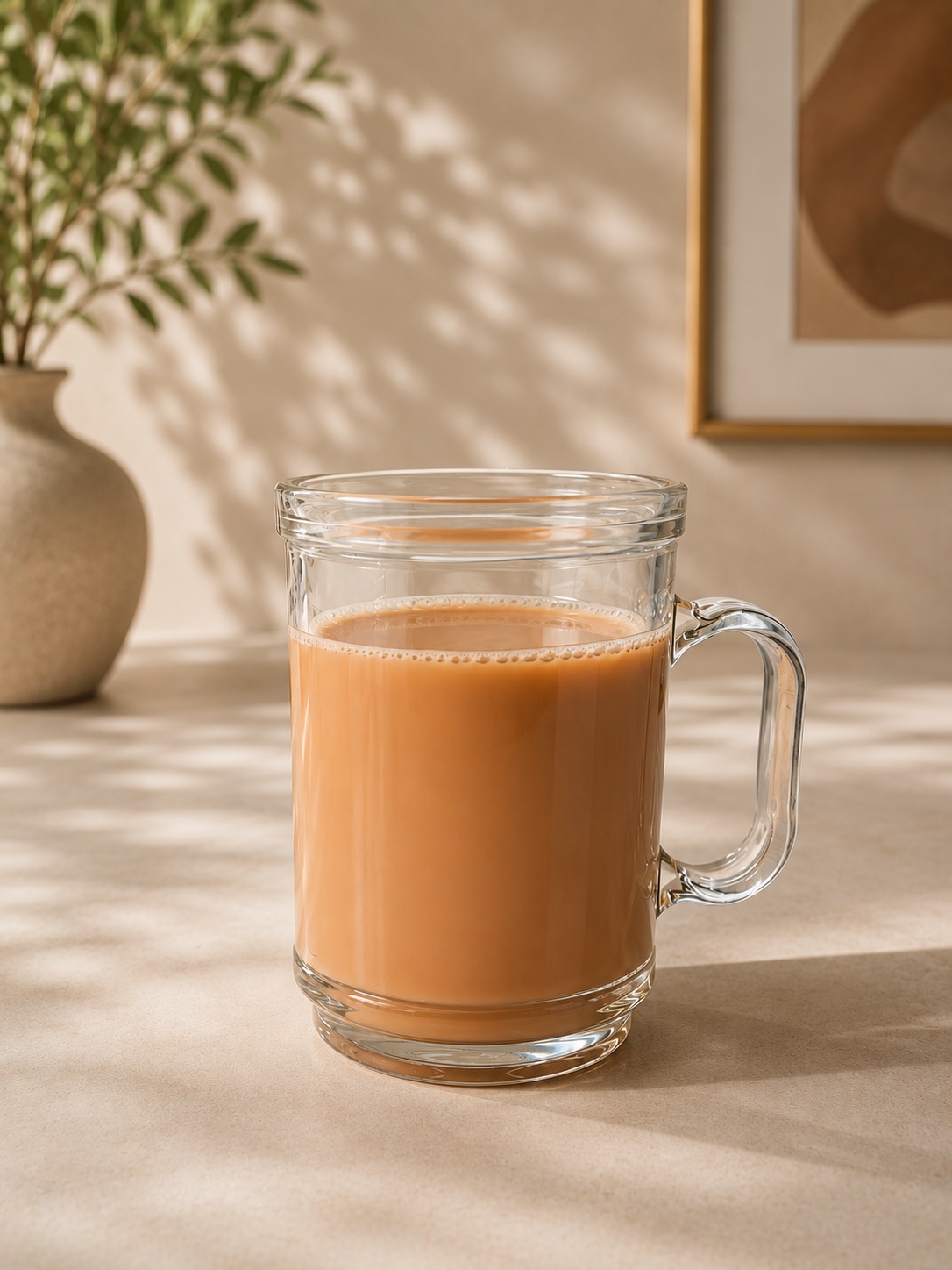 RAIN RIPPLE TEA CUP WITH LID 390ML  22752 | EZ385