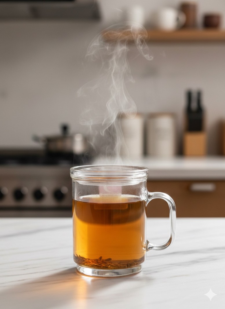 RAIN RIPPLE TEA CUP WITH LID 390ML  22752 | EZ385