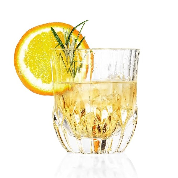 RIBBED WATER GLASS DL 160ML 6 PCS SET  22747 | TY4315-1