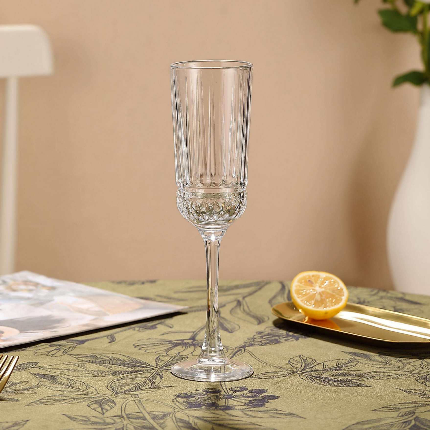 CHAMPANGE GLASS DELI 180ML 6 PCS SET  22699 |DSJ0217
