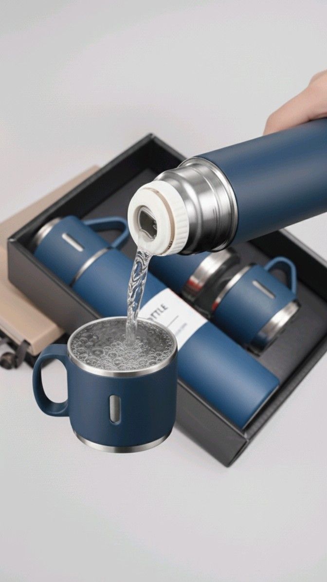 VACUUM FLASK BOTTLE SET  20979 | MVF-L3