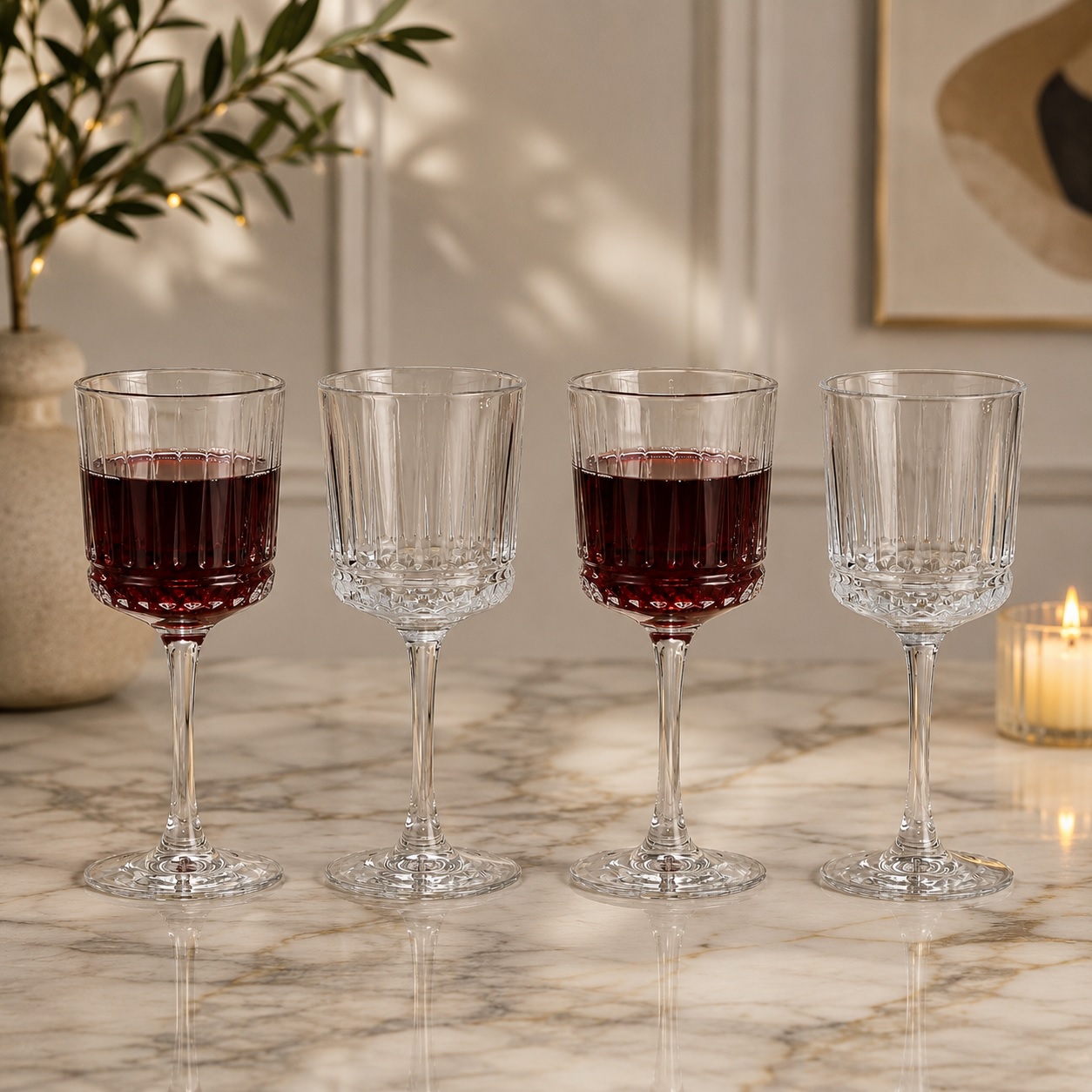 WINE GLASS D SOGA 340 ML 4 PCS SET  22731 | DSJ0232