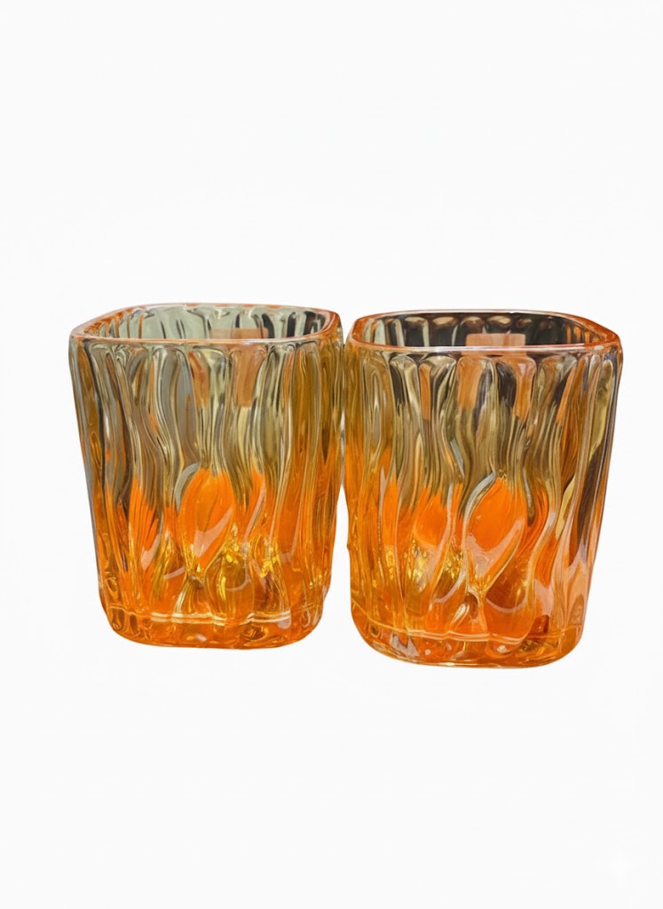JUICE GLASS GOLDEN 200ML 6 PCS SET  23087 I TKB6002-AHA