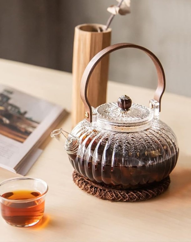 LINNING KETTLE WOODEN HANDLE 900ML 22653 | TLH02-800