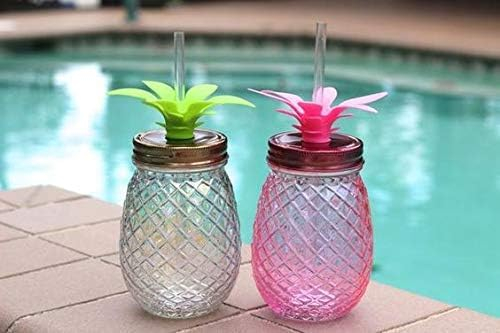 PINEAPPLE MASON JAR 450ML 22654 | H23468588