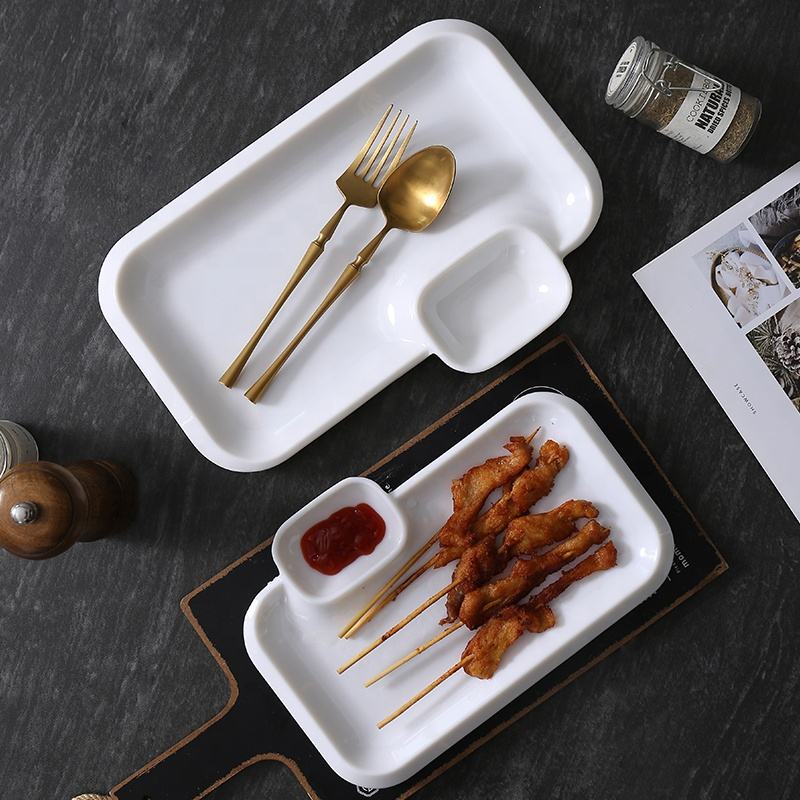 CERAMIC SNACK SERVING DIP SET 12INCH  22940 IZD107114