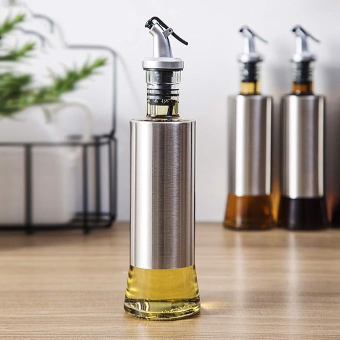 OIL BOTTLE ROUND 500ML BOX PACK 23135 | GTY-2501
