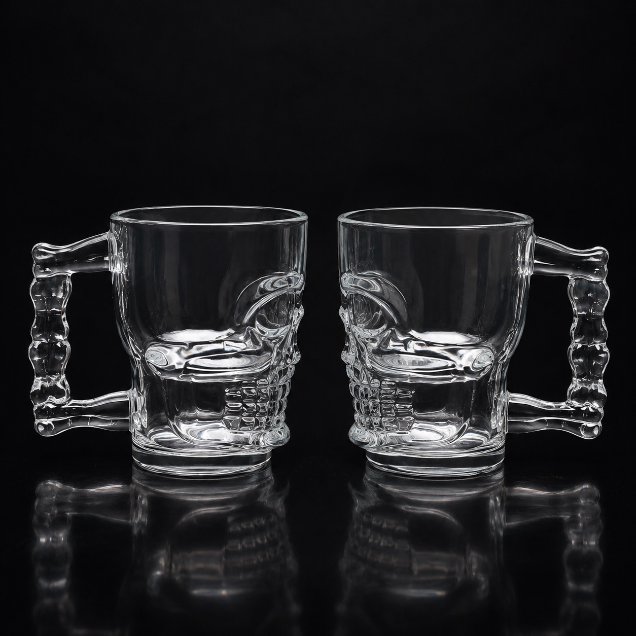 SKULL BEER MUG  500ML  6PC DELI 20559 | DZB309