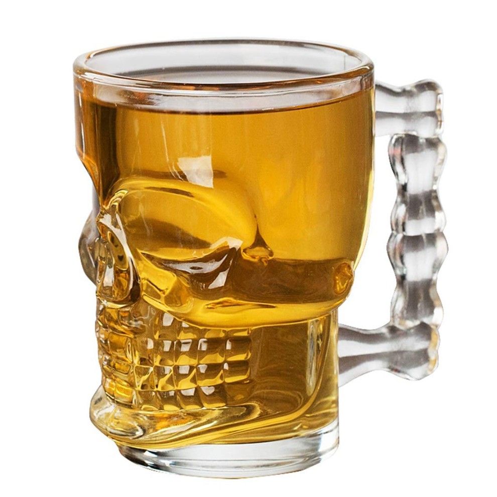 SKULL BEER MUG  500ML  6PC DELI 20559 | DZB309