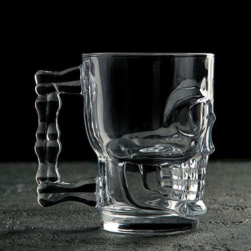 SKULL BEER MUG  500ML  6PC DELI 20559 | DZB309