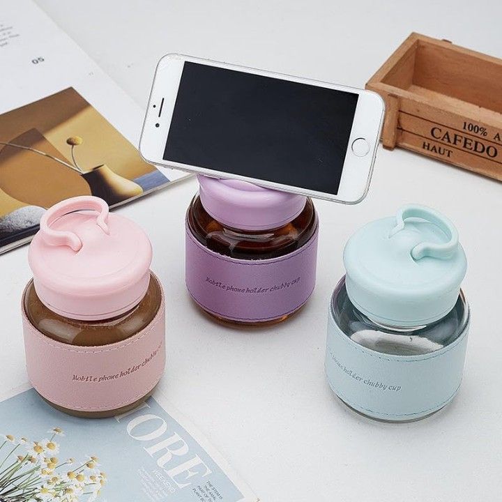 GLASS WATER BOTTLE PANGPANG  22395 | H6-0302