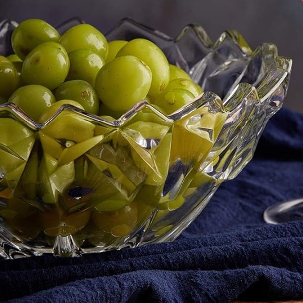 CRYSTAL FRUIT BOWL 12 INCH  20169 | Y7041-2