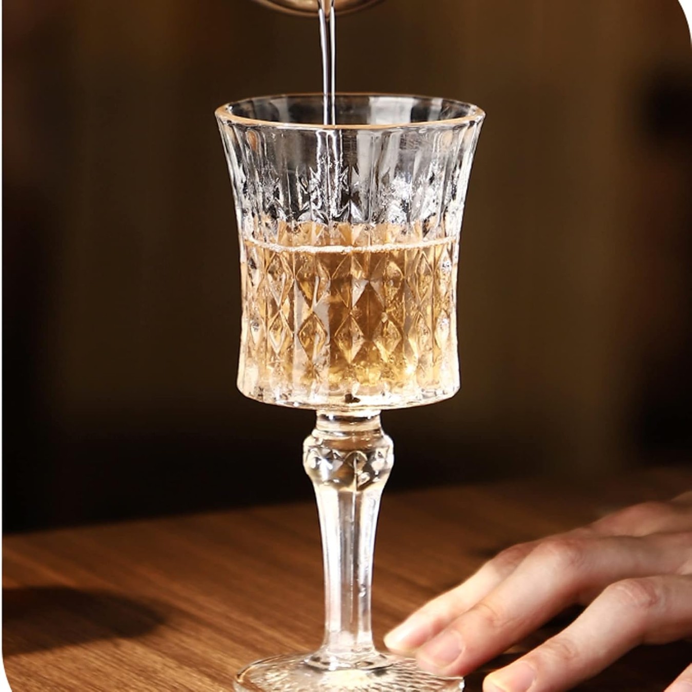 CRYSTAL BRANDY 190ML 6PCS 21200 | Y3207
