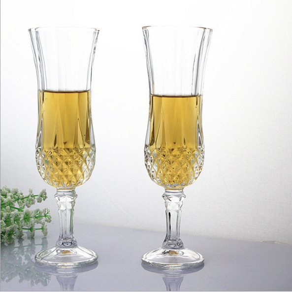 LONG WINE CRYSTAL GLASS 155ML 6PCS  20163 | Y3203-1