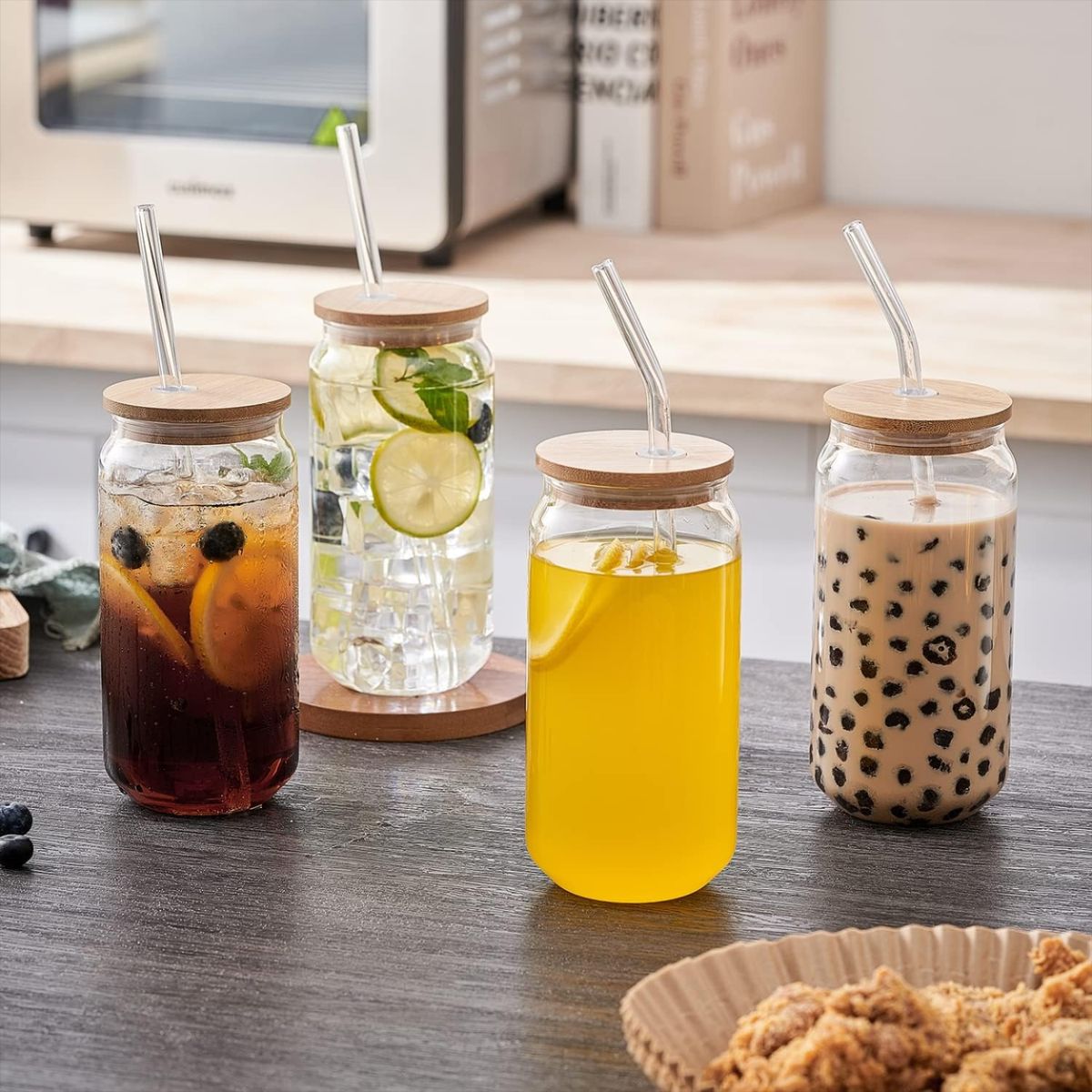MASON COLA CANE WOODEN LID 450ML 22318 | WD61-BB