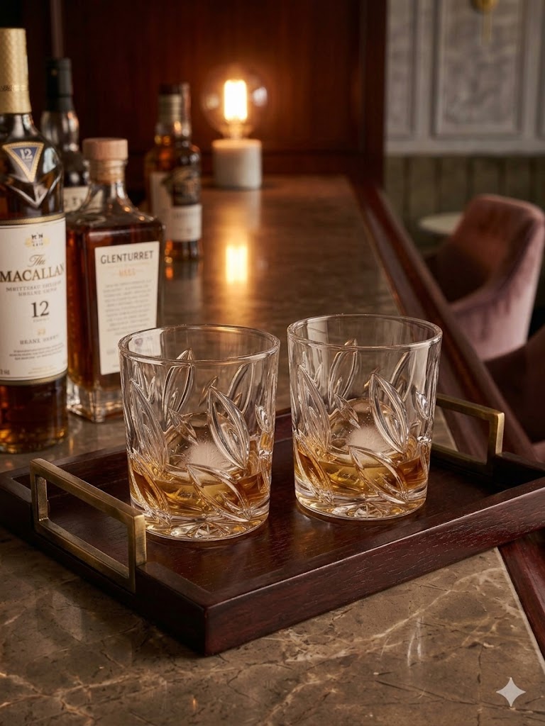 SD WHISKY GLASS 320ML 6PCS SET 21807 | SD-909