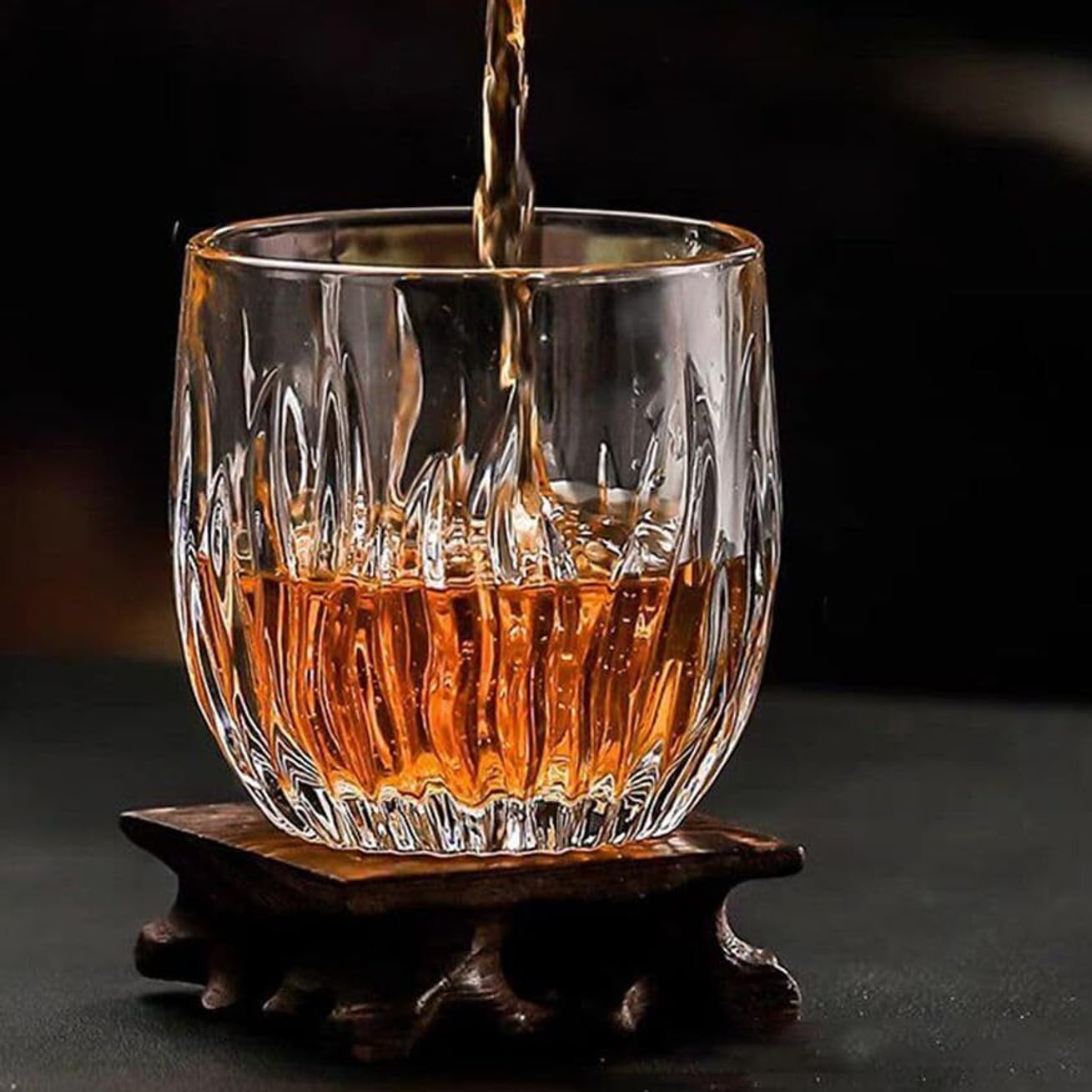 WHISKY  GLASS  A  280ML 6PCS RED CHERRY 21846 | XM21A