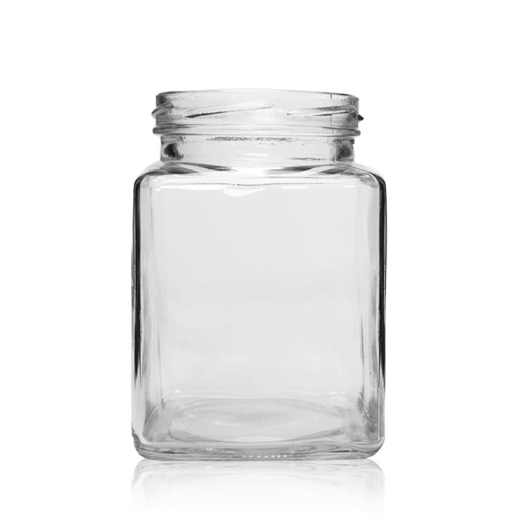 1000ML CUBICAL JAR STAINLESS STEEL  CAP  22953