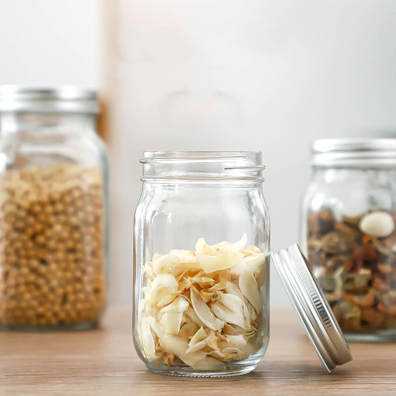 1000ML GLOBAL JAR BLACK ,GOLDEN, LID 22946