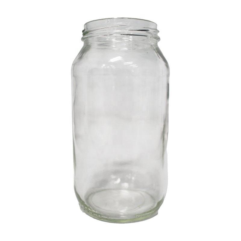 1000ML GLOBAL JAR BLACK ,GOLDEN, LID 22946