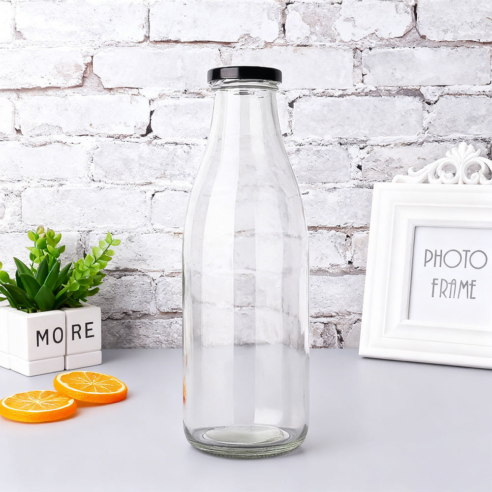 500ML GM MILK BOTTLES BLACK  LID  22952