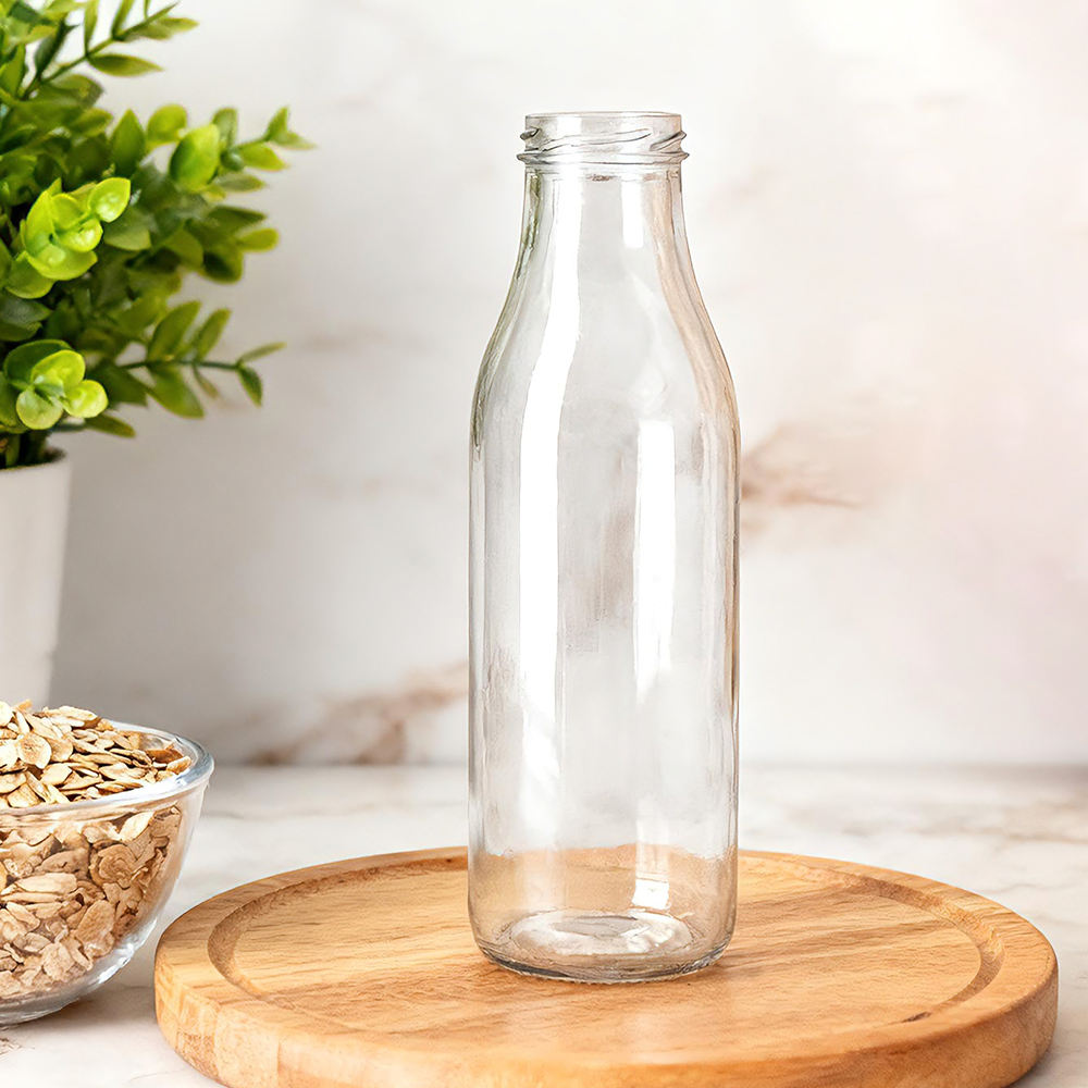 500ML GM MILK BOTTLES BLACK  LID  22952