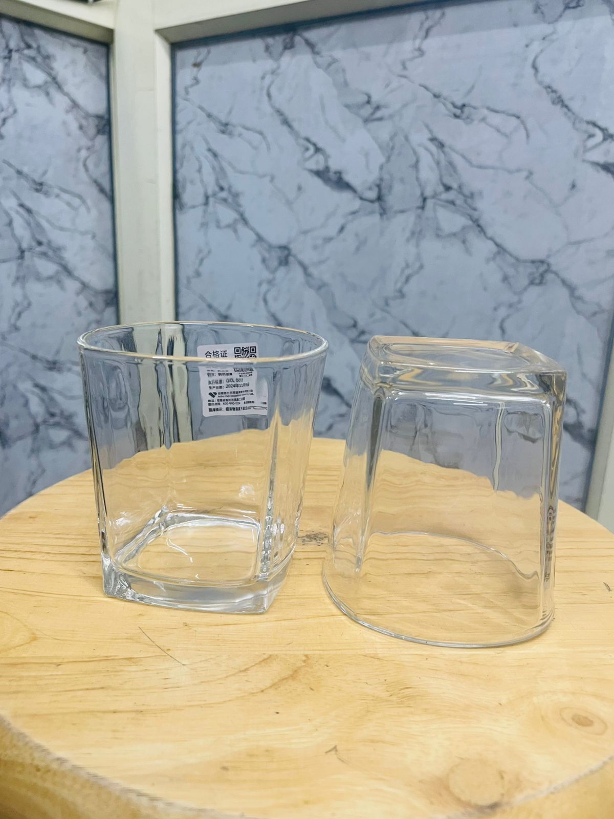 PLAZA SQUARE 300ML 6PCS SET 22348 | DY5405