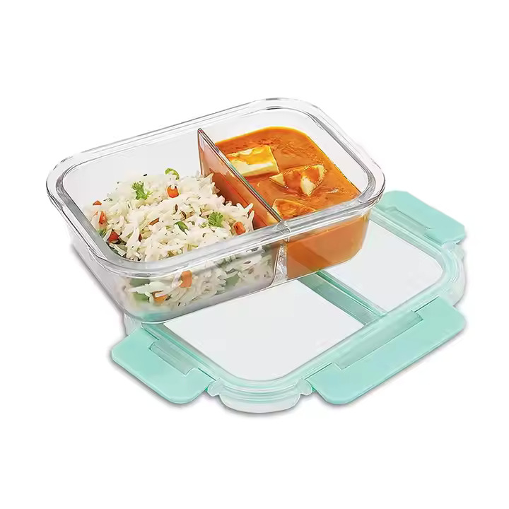 LUNCH BOX LEAK PROOF 2 PARTITION 1 LIT 22608 |H2160-0202
