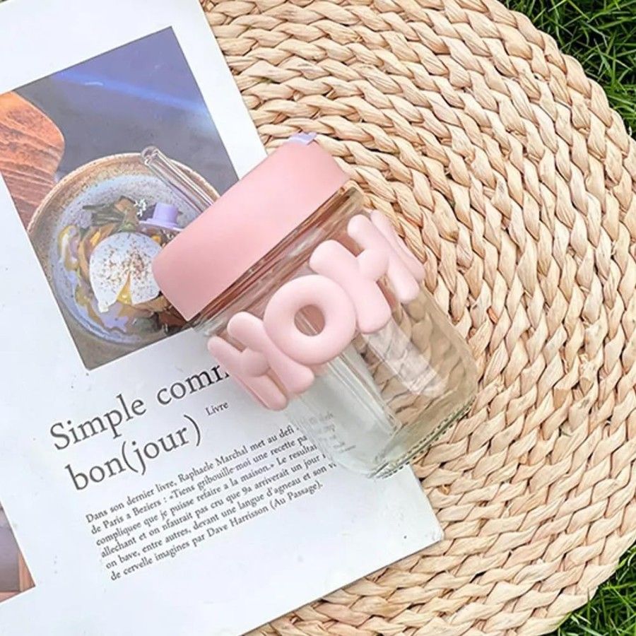 HOHO STRAW CUP 350ML BOX PACK 22211 | H6-0109