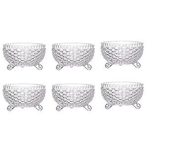 FISH PUDDING 3LEG BOWL 6PCS SET 22355 |TG23-L6