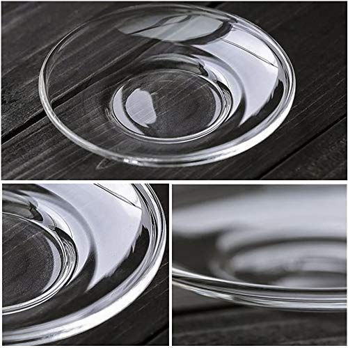 GLASS SAUCER SMALL 6PCS 20842 | KTW316