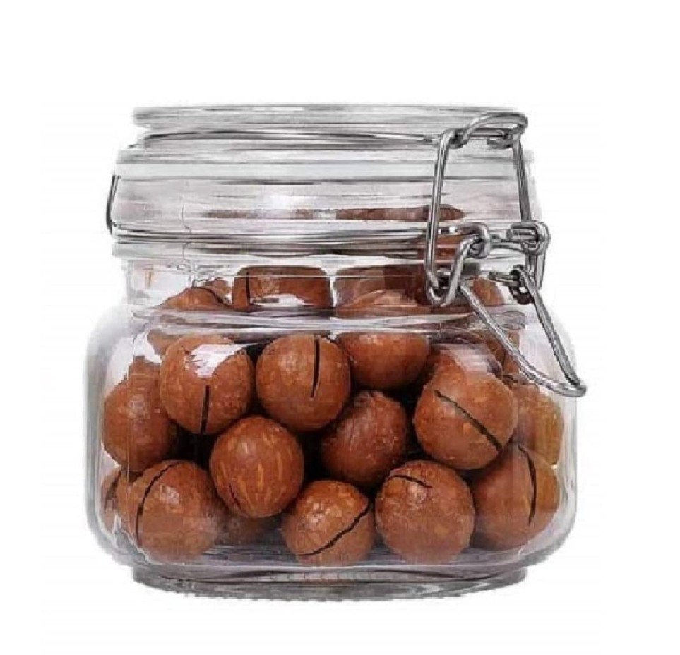 SWING CAP SQUARE JAR 500ML BOX PACK 23079 I GDN73G-5