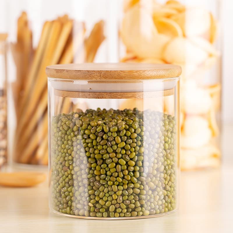 WOODEN LID JAR ROUND 685ML 20147 | GPG10-685-BB