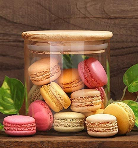 WOODEN LID JAR ROUND 685ML 20147 | GPG10-685-BB