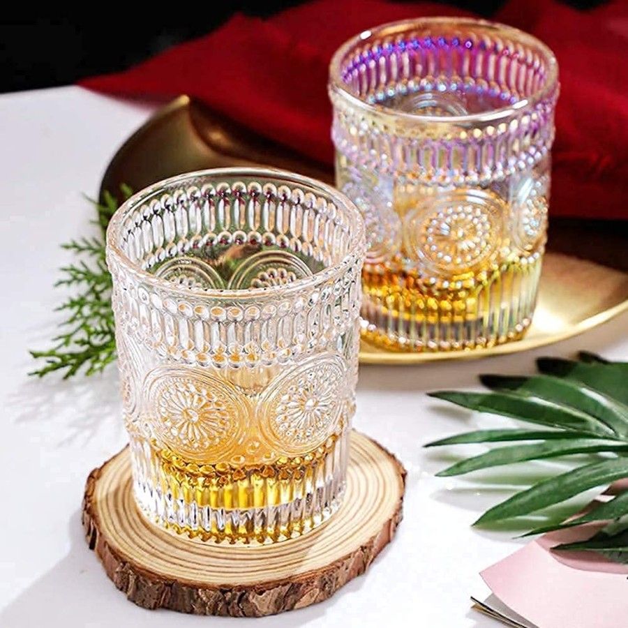 EMBOSE WINE GLASS 250ML 6PCS 22323 |JSK-15012-6