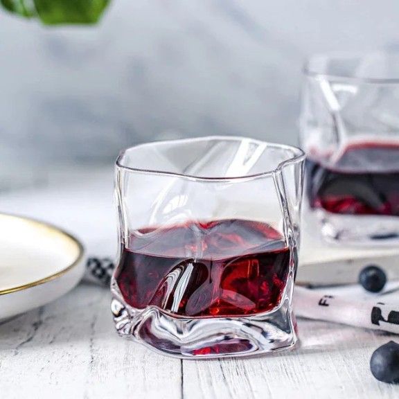 CRUMPLE WHISKEY TUMBLER 280ML 6PCS 21121 |ES7040