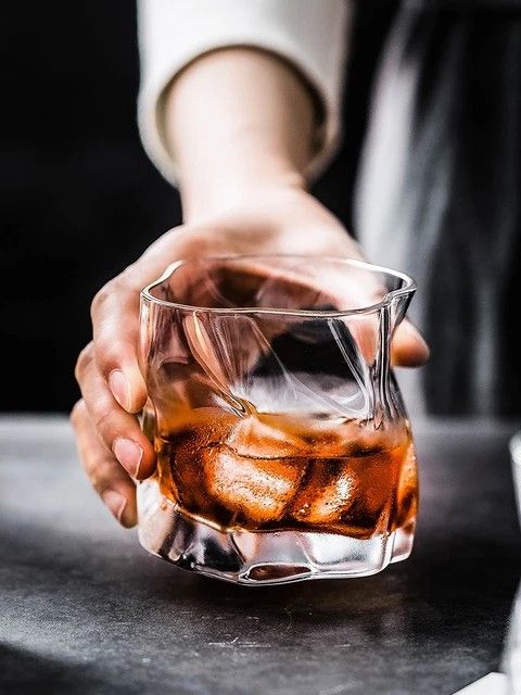 CRUMPLE WHISKEY TUMBLER 280ML 6PCS 21121 |ES7040