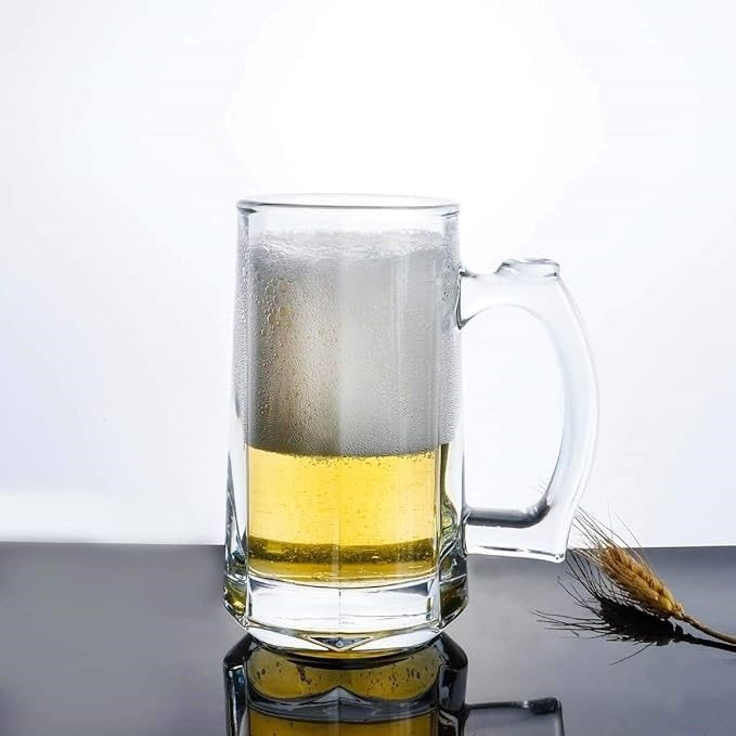 BEER MUG HANDLE 380ML 6 PCS 22428 | ZB68