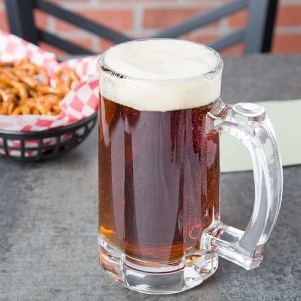 BEER MUG HANDLE 380ML 6 PCS 22428 | ZB68