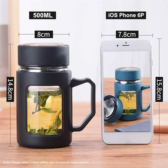 SIPPER MUG WITH HANDLE 500ML BOX PACK 22424 | H6-2406