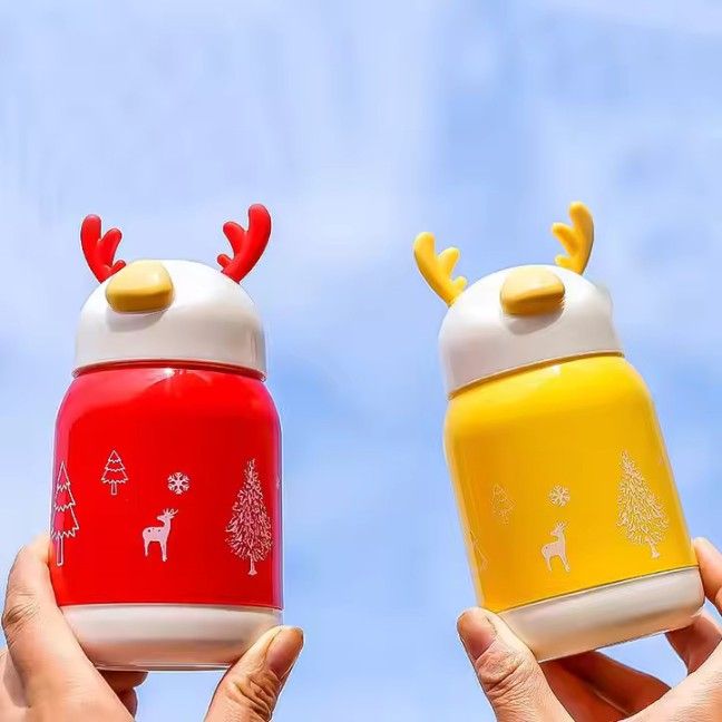 GLASS WATER BOTTLE DESIGN BY FANS 22396 |H6-2407