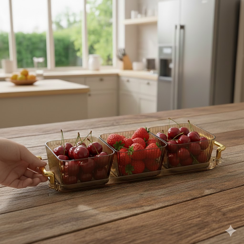 PLASTIC CANDY ON TRAY 3PCS SET 3.5INCH  22987 I PKTY-10