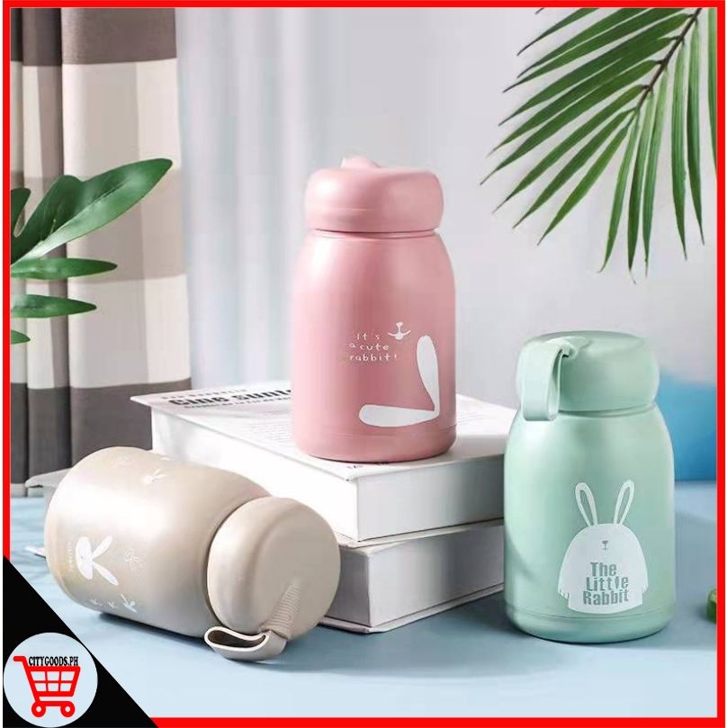 GLASS WATER BOTTLE RABBIT 22261 | H6-2201