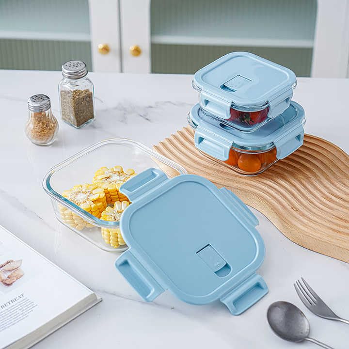 LUNCH BOX SET S.M.L SQUARE 3 PCS  22194 I 10-H2153-3